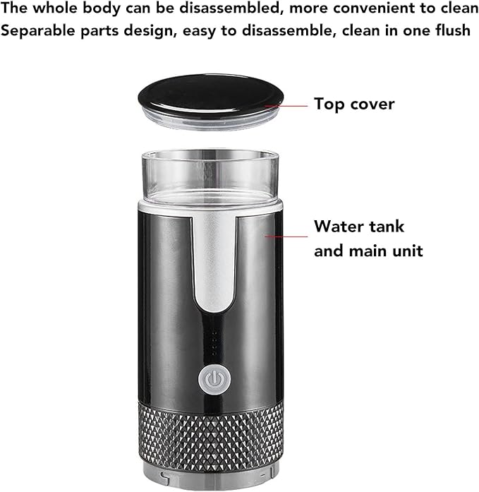 Pssopp Capsule Coffee MachineMini Coffee Maker Ground Travel Gadgets for Camping Travel Outdoor Activities
