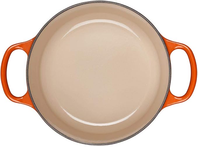Le Creuset 5 Piece Enameled Cast-Iron SS Knob Condo Cookware Set (Flame)