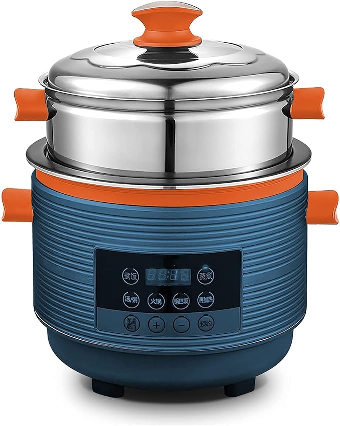 Rice Cooker Multi-Function Large-Capacity Rice Cooker 304 Stainless Steel Steamer Smart Insulation for 3-8 People