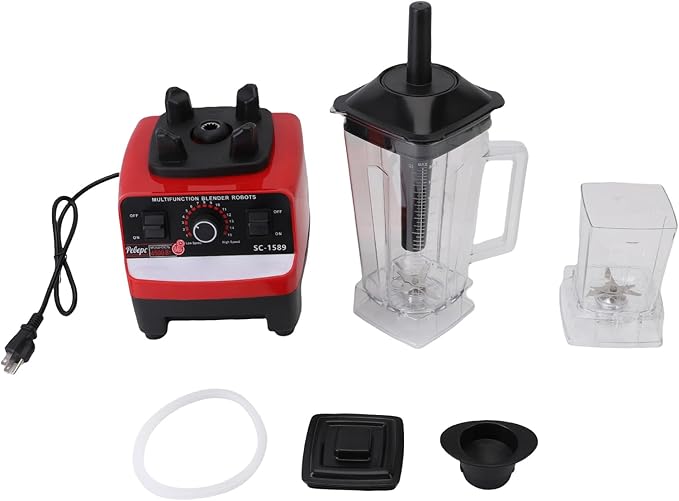Pomya Professional Multifunctional Blender 2 Blending Cups High Speed Crushing Grinder Juicer for Shakes Smoothies Food Mixing Powerful Countertop Blender