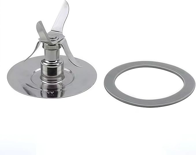 4 Blades Ice Crusher Blender Blade Cutter with Sealing Ring Part Compatible Fit for Oster &amp Osterizer