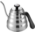 Liudan Coffee Maker Coffee Pot Drip Kettle Pour Over Coffee Pot Swan Long Neck Stainless Steel Thin Mouth Gooseneck Cloud Drip Kettle 1L / 1.2L Coffee Press (Color : 1.0L Thermometer)