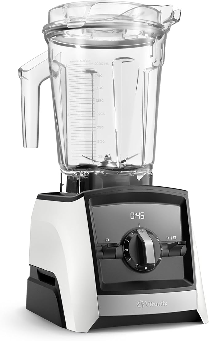 Vitamix A2300 Ascent Series Smart Blender Professional-Grade 64 oz Low-Profile Container White