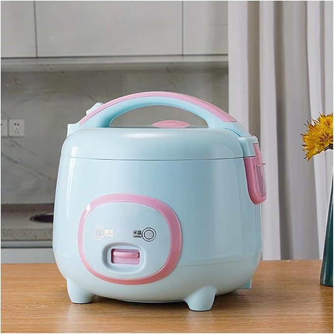 Electric Pressure Cooker Commercial Rice Cooker 1.6L Portable Non-Stick Small Rice Cooker Smart Control Multi-Function Cooker With 24 Hour Timer Delay And Keep Warm