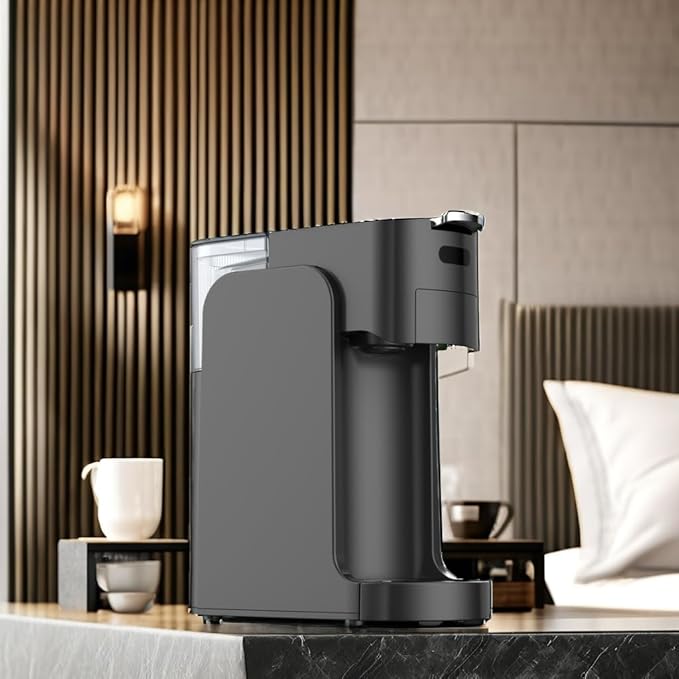 20 Bar Pump Machine 3S Fast Heating 4-in-1 Capsule Coffee Maker 800ml Tank Auto Shut-Off for Home Office (WhiteUS standard)