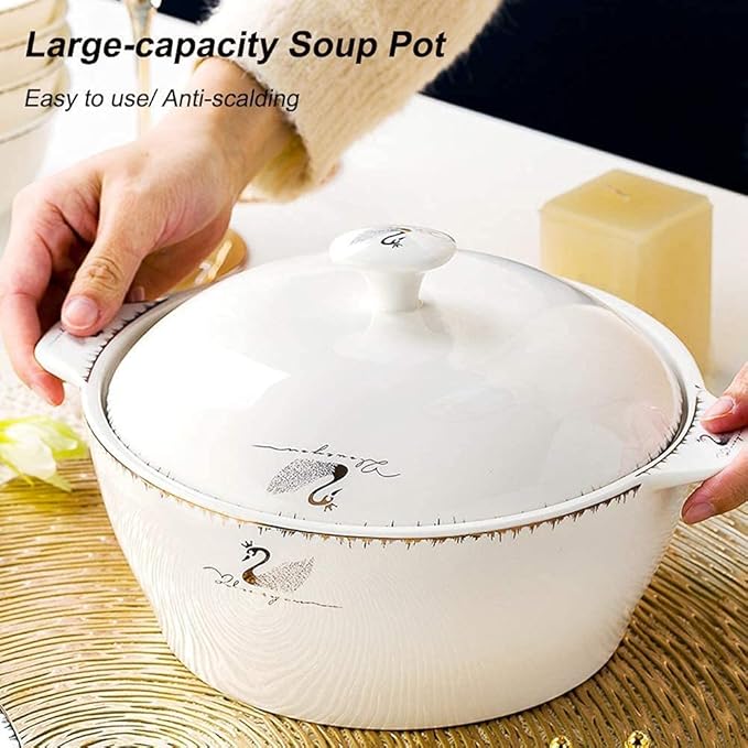 Porcelain Dinnerware Sets Plates and Bowls Sets 60-Pieces Luxury Dinnerware Sets - Dinner Plates and Bowls Sets Ceramic Dishes Set Service for 12