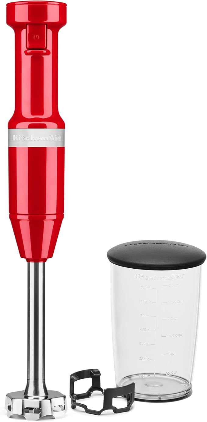 KitchenAid Variable Speed Corded Hand Blender KHBV53 Passion Red