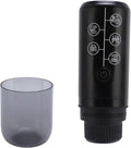 17Bar Pressure Portable Coffee Maker Lightweight Design Convenient Use for Travel Camping ABS SUS Material (Black)