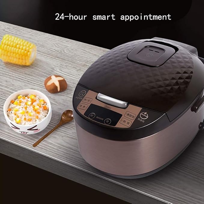 Rice Cooker Household/commercial 5L-860W 4 Function Menus 24-hour Appointment Smart Insulation With Steamer