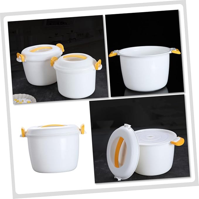 Didiseaon Microwave Rice Cooker Multifunctional Cooking Container Lightweight Portable - Plastic Aroma Housewares