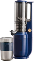 Electric Slow Juicer Fruit Vegetable Screw Cold Press Extractor Filter-Free Squeezer Citrus Juicer Portable Blender