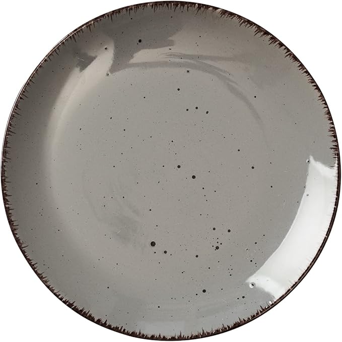 Safdie &amp Co. Utopia 16 Piece Dinnerware Set Service for 4 Fiesta Dinnerware home trends and home food network essentials Stoneware dinner plates Grey 16 L x 12 W x 15 H