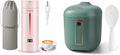 CHACEEF 1.2L Mini Rice Cookers &amp 350ml Travel Electric Kettle