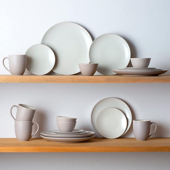 Noritake Colorwave Sand 20-Piece Dinnerware Set Service for 4