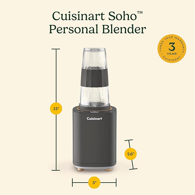 Cuisinart Soho™ Personal Blender Black CPB-7BK