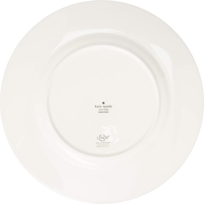 Kate Spade New York Sugar Pointe Dinner Plate 1.15 LB White
