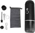 Portable Electric Coffee Machine Automatic Travel Coffee Maker for Camping Car Coffee Maker Cordless Heating Compatible with Ground Coffee Capsule