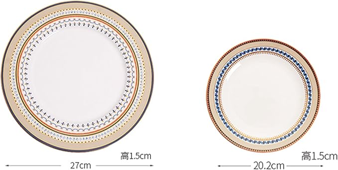 24 piece bone china dinnerware set dishes set for 6 elegant coffee cups and plates sets for party dinner christmas for mom and grandmother British court style