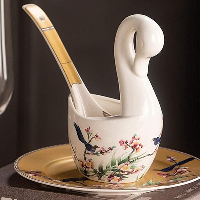 Dinnerware Set Dinner Party Tableware Service Set Ceramics Dinnerware Set 60 Pcs Bowl/Dish/Soup Pot/Bone China Dinner Sets Enamel Craft Pattern Porcelain Combination Set