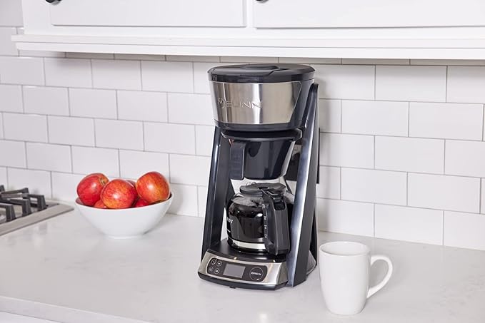 BUNN HB Heat N Brew Programmable Coffee Maker 10 cup Stainless Steel 46500.0003