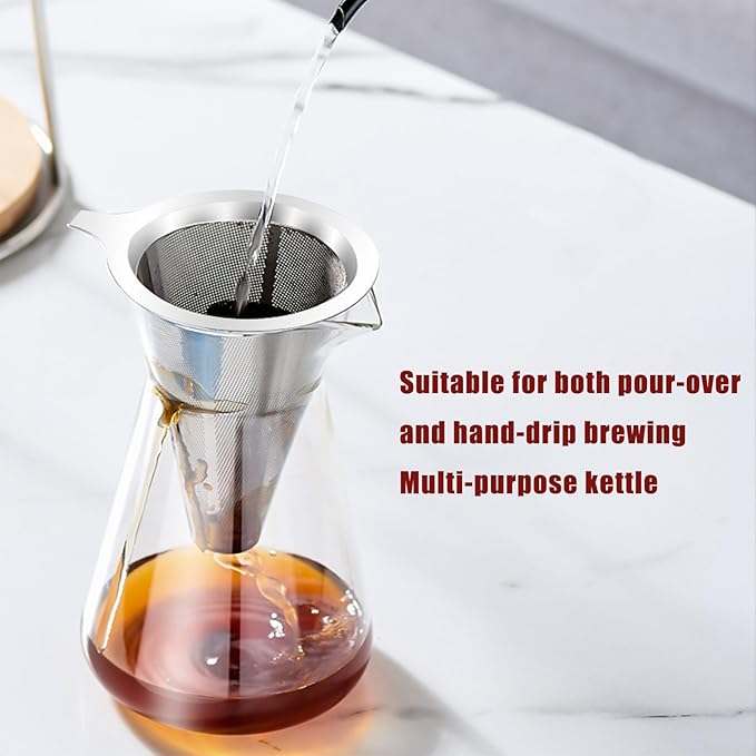 Drip Tower Coffee MakerCoffee Pot Ice Drip Coffee Maker Cold Brew Coffee MakerIced Coffee Maker Cold Brew Dripper Pot Cold Drip Coffee Tower Ice Coffee Machine Cold Brew Coffee for Cafe Home Kitchen