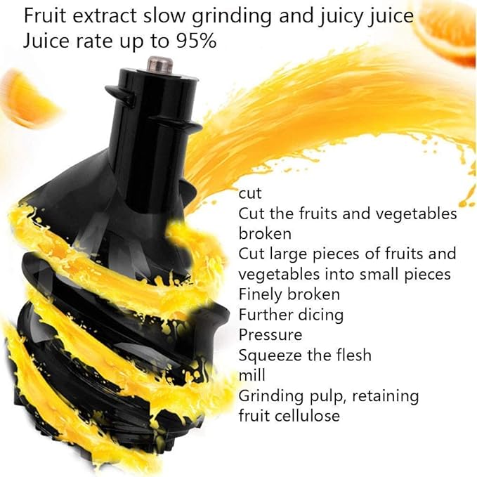 Multifunctional Electric juicer Juicer Machines Juicer Digital Display LED Touch Control Function Juicer Quiet High Yield Anti-Oxidation Big Mouth Fruit Vegetable Orange Juice Ext