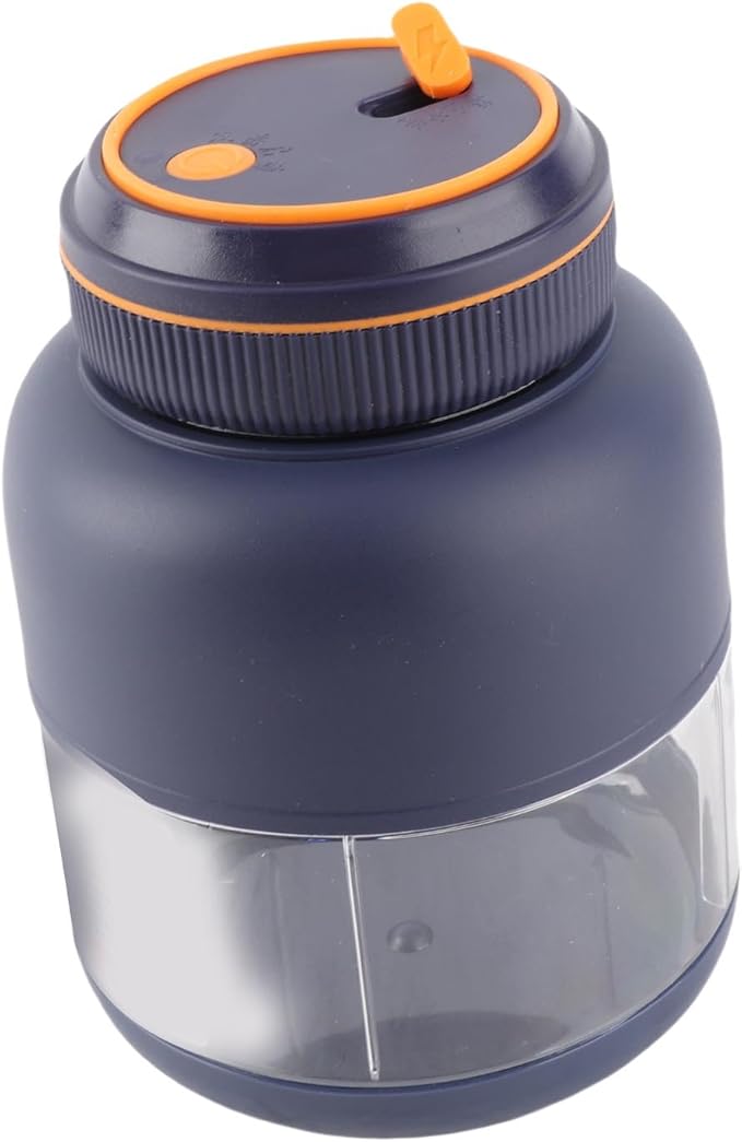Pilipane Portable Blenders Handheld Personal Blender USB Rechargeable Powerful Blending Juicer Cup with 1300mAh Battery 800ml Capacity for Smoothies Shakes Juices Leakproof ABS PP Material (Blue)