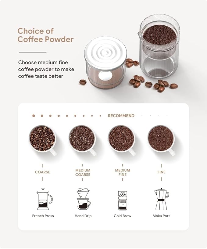 2-in-1 Cold Brew Dripper Cold Brew Coffee MakerIce Drip Coffee Maker 300ml - Coffee maker for cold brewed coffee and tea coffee machine for cold extraction