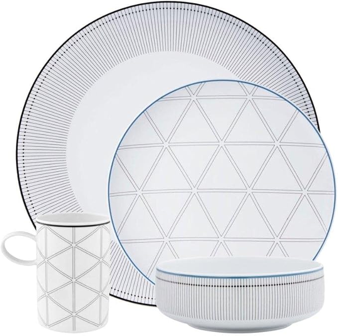Vista Alegre Orquestra 16 Pc Dinnerware Set Service for 4.