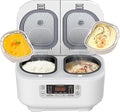 1.5L Home Rice Cooker – Double Inner Pot Multi-Functional with 12H Timer &amp Keep-Warm Ideal for (Family/Everyday Use)