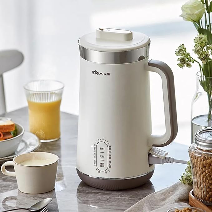 Bear Automatic Soy milk Coconut Milk Smoothie Maker 1.2L DJJ-C08G2 41oz Capacity
