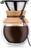 Bodum Pour Over 8 Cup Double Wall Coffee Maker 16.2 x 14.9 x 22.2 cmTransparent
