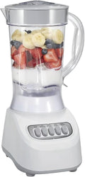 Beach Smoothie Blender 48 oz. Jar 12 Blending Functions (White)