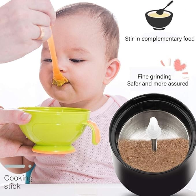 Hand Blender Smart Stick 400W 2 Speed 6-in-1 Titanium Steel Blades with Whisk Chopper/Grinder Bowl and Beaker/Measuring Cup