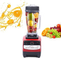 Professional Countertop Blender 1500W High Power Commercial Blender Smoothie Maker Heavy Duty High Speed Mixer Juicer Smoothie Maker 2HP 2L Red