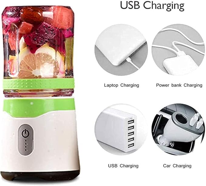 Juicer MachinesPortable JuicerUSB Rechargeable Juicer CupCold Press Juicer ExtractorVegetable and Fruit Juicer with Quiet Motor
