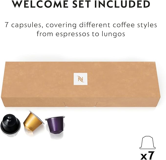 Nespresso Pixie Espresso Machine by De'Longhi Dark Blue