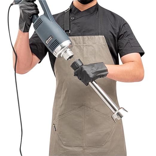 Restaurantware ATTACHMENT ONLY: Hi Tek 14 Inch Immersion Blender Attachment 1 Dishwashable Blending Shaft - Blender Sold Separately Durable Stainless Steel Blender Attachment
