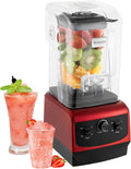 Professional Blender Slushy Machine 110V Commercial Grade Home Bar Blender with 74.4Oz Container Stainless Steel Smoothie Frozen Drink Maker for Smoothies Ice Crushing Shakes Juices Drinks
