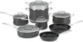 Cuisinart 64-13 13-Piece Hard Anodized Contour-Stainless-Steel Cookware Set