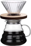Habiba Iced Drip Coffee Maker Modern Iced Coffee Maker High Heat Resistant Coffee Maker Simple to Use Creative Multifunctional Pour Over Coffee Maker Reusable