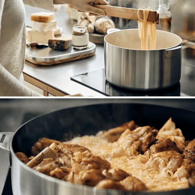 sodam stainless steel Cookware Set of 3P with magic handle