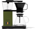 SimplyGoodCoffee Coffee Maker/Coffee Machine. 8 Cup Automatic Drip Pour Over Coffee Brewer With Vinyl Wrap Custom Kit. Easy To Use Gold Cup Standard. Matte Army Green