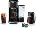 Ninja | Drip Coffee Maker | DualBrew Pro Hot &amp Iced Coffee | Compatible with K-Cup Pods | 3 Brew Styles (Classic Rich &amp Iced) | 60oz Removable Reservoir &amp Dishwasher Safe | Black | 12-Cu