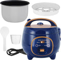 1.8L Mini Rice Cooker for 1-3 People Quick Cook Multi-Function Non-Stick Pot Handle Simple Operation