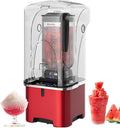 Professional Commercial Smoothie Blender 2200 W Bar Blender with 2.2 L Container Touch Display Panel &amp One Touch Cleaning for Shakes Smoothies Ice Crushing Fruits Dry Grinding