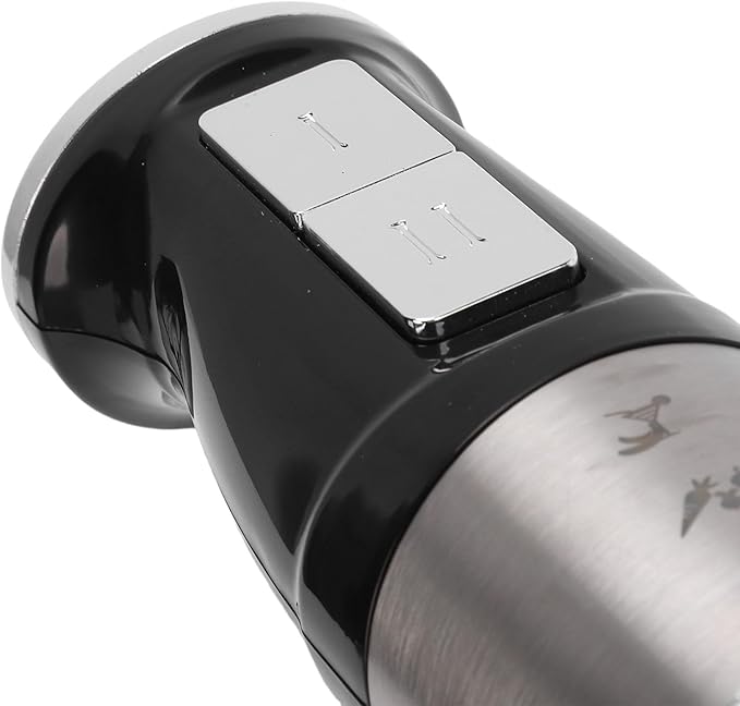 Variable Speed Hand Blender Stainless Steel Immersion Blender Quick Blending Tool for Smoothies Baby Food &amp Soups