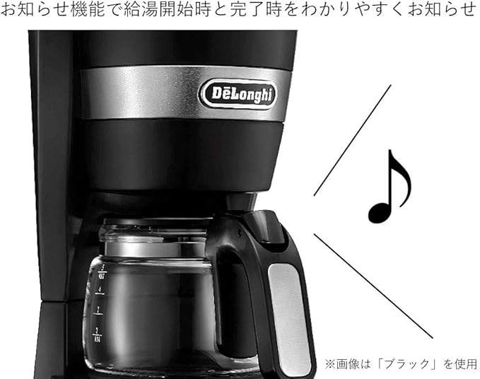 DeLonghi drip coffee maker ICM14011J (White)