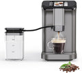 20Bar Dual Boiler Espresso Machine with Self-Cleaning System LCD Touch Fully Automatic Coffee Maker for Home &amp Office - Zero Hassle 24/7 Brewing for Busy Family Kitchens Sleek Gunmetal Finish
