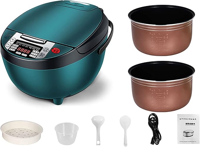 Household Electric Rice Cooker Home Non-Stick 24H Reservation Large-Capacity Rice Cooker For 3-7 People(Style 15L)